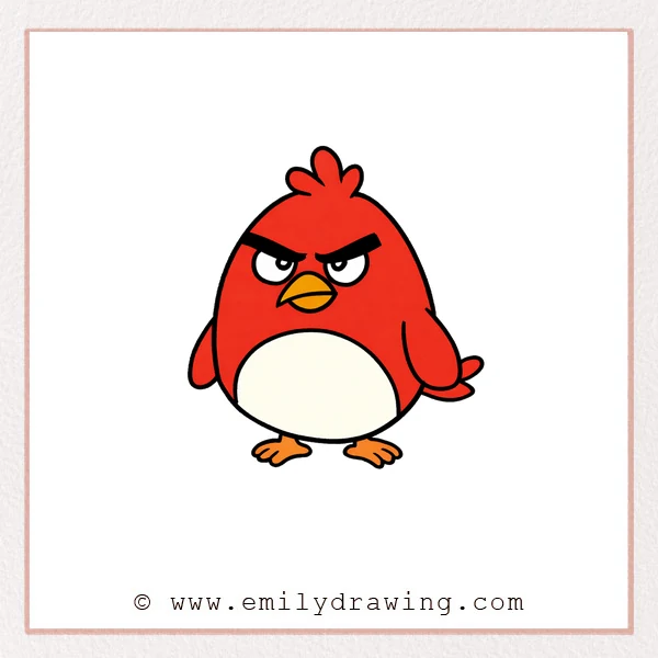 Preview of Angry Bird drawing